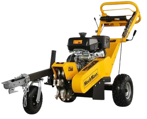 Gasoline Engine StumpGrinder with Tow Bar